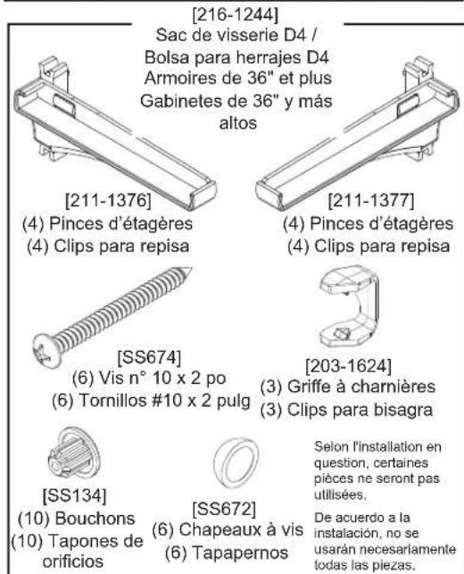 Robern MR2436D4FPE4R - CONTENU - 4