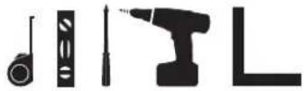 Robern MR2436D4FPE4R - TOOLS NEEDED - 1