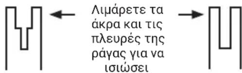 WORX WG327E - Για τον καθαρισμό των ραγών της μπάρας. - 1