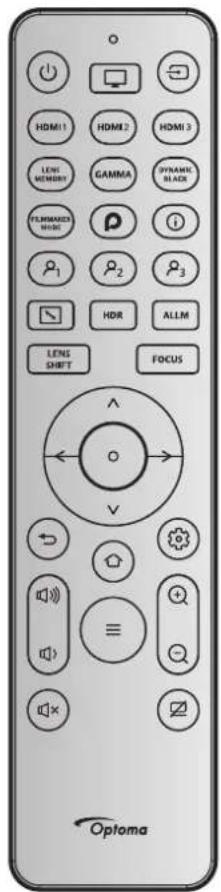 OPTOMA UHZ78LV - Dimensions du projecteur et installation au plafond - 4