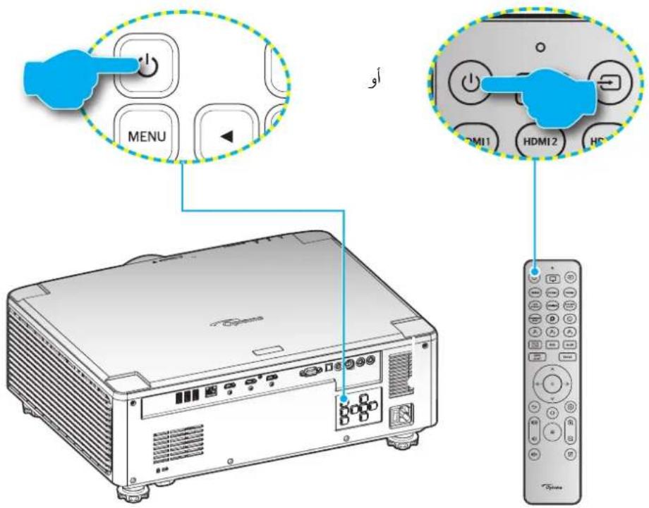 OPTOMA UHZ78LV - Ajustement du zoom et de la mise au point du projecteur - 4