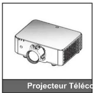 OPTOMA ZK1000 - Contenu du paquet - 1