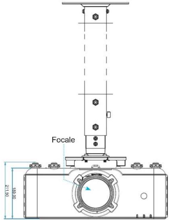 OPTOMA ZK1000 - Installation au plafond - 1