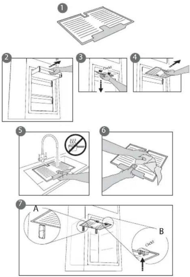 Atag KS12178B - PROCEDURE DE NETTOYAGE DE L'ACCESSOIRE STOP FROST - 1