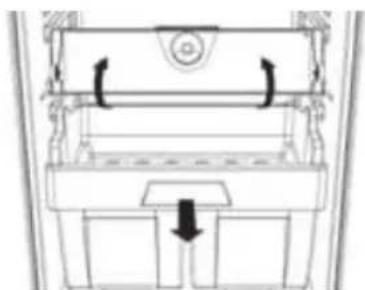 Atag KS12102BN - Removing the Meat &amp; Fish compartment: - 1