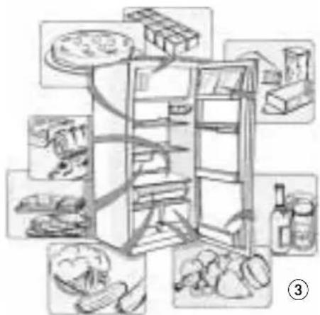 Atag KD60178BD - How to use the refrigerator compartment: - 1