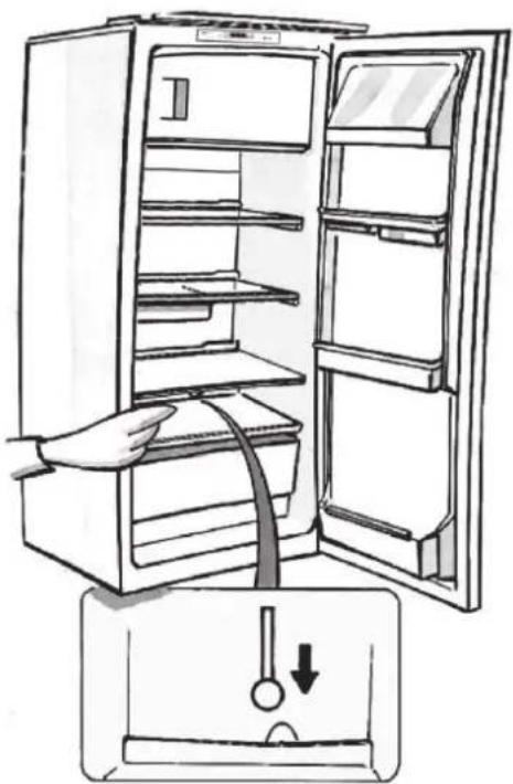 Atag KD60122AF - Defrosting the compartment (if present) - 1