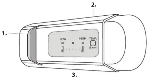 Atag KS17102B - CONTROL PANEL - 1