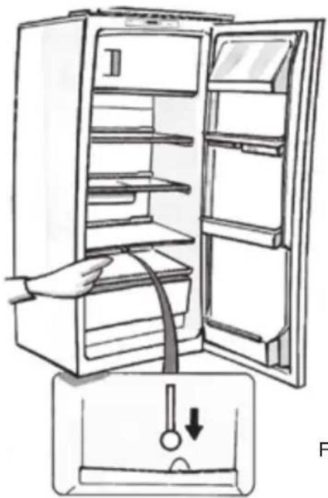Atag KD61102B - Defrosting the compartment \* \* \* \* (if present) - 1