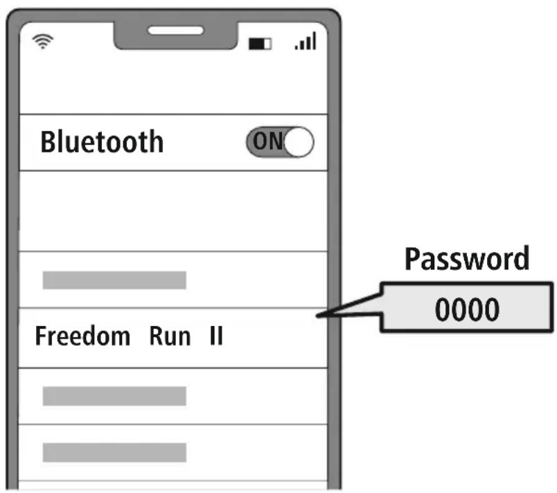 HAMA Freedom Run II 00184189 - Hledejte se svým koncovým zařízením sluchátka do uší (toto je zapotřebí pouze při prvním spojení) - 1