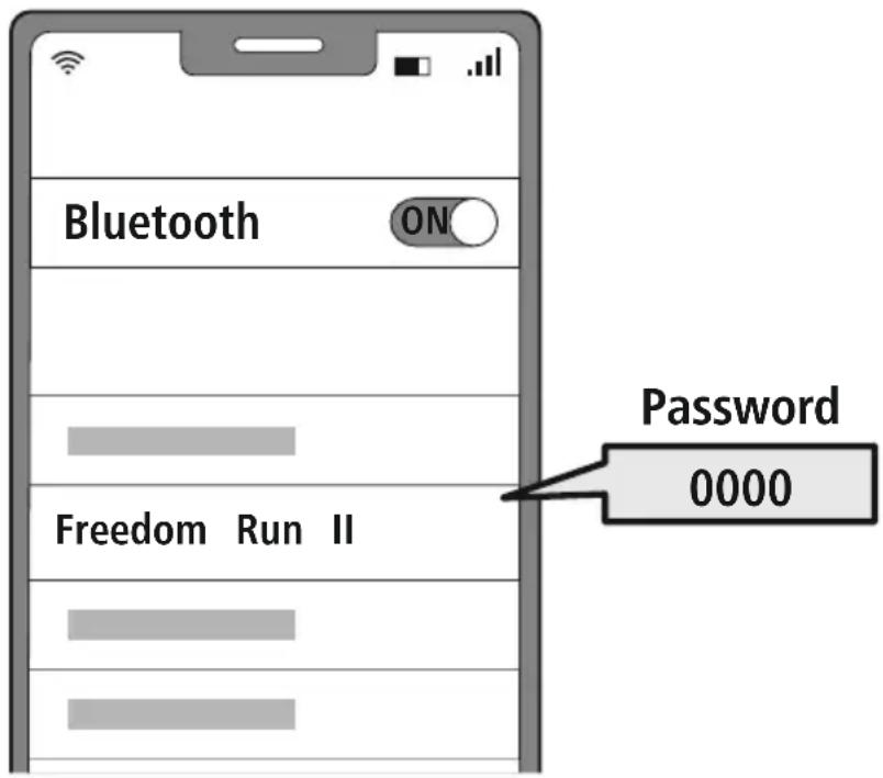 HAMA Freedom Run II 00184189 - Zoek de oortelefoons met uw eindapparaat (alleen nodig voor de eerste verbinding) - 1
