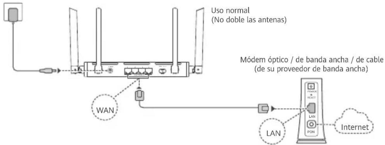 HUAWEI WiFi AX1 - Paso 1: Conexión de los cables - 1