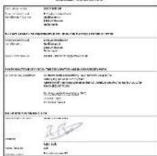 Scanned document with handwritten signature and red official seal, likely a formal letter or official record