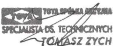 Yato YT-85224 - DEKLARACJA ZGODNOŚCI - 1