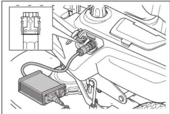 HUSQVARNA Z 342iF - Pour charger la batterie - 8