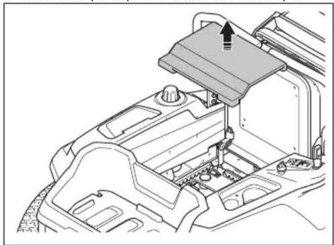 HUSQVARNA Z 342iF - Remplacement du fusible de la carte de raccordement - 2