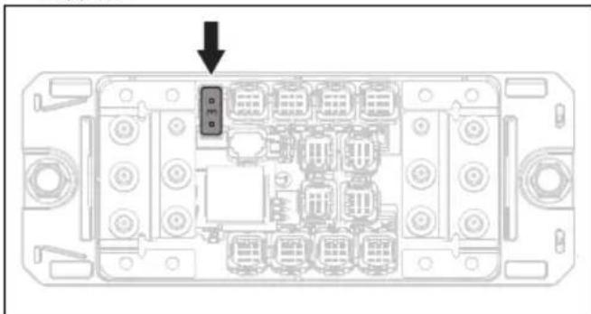 HUSQVARNA Z 342iF - Remplacement du fusible de la carte de raccordement - 5