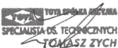 Yato YT-85223 - DEKLARACJA ZGODNOŚCI - 1