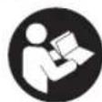 BOSCH Rotak 18V-32 - Објаснување на символите на косилката - 2