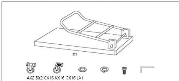 Royal Catering RCFT-1.1 - PLATFORM TROLLEY - 5