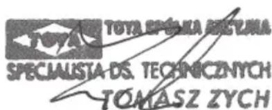 Yato YT-85015 - DEKLARACJA ZGODNOŚCI - 1