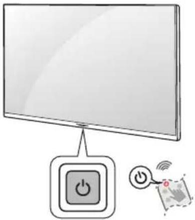 LG 50UK670H0UA - Mise sous tension du téléviseur - 2