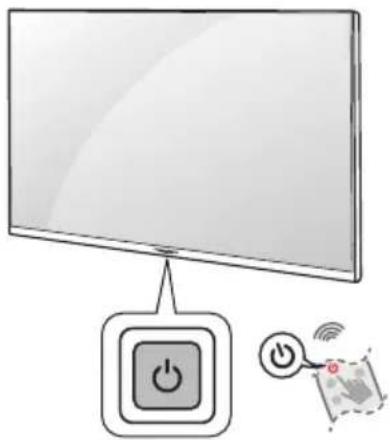 LG 50UK670H0UA - Mise sous tension du téléviseur - 1