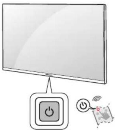 LG 50UK670H0UA - Turning on the TV - 1
