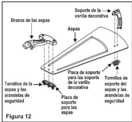 Progress Lighting P250098 - Cómo montar las aspas del ventilador - 1