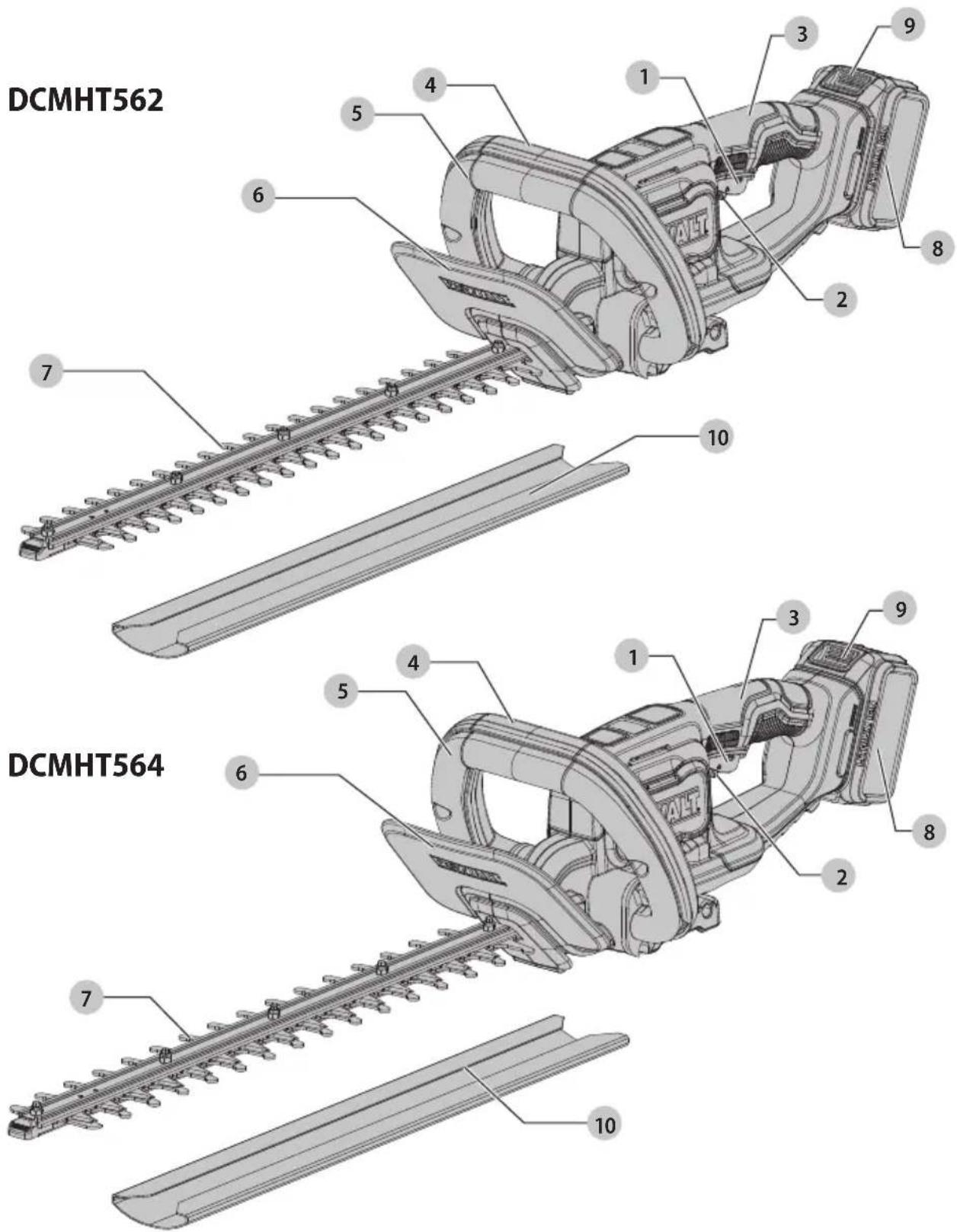 DEWALT DCMHT564N - 1
