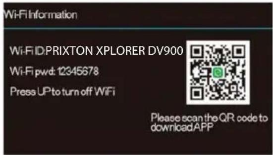 Prixton Xplorer DV900 - Conectar ao aplicativo Zero CAM - 1