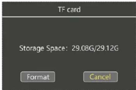 Prixton Xplorer DV900 - Format the memory card - 2