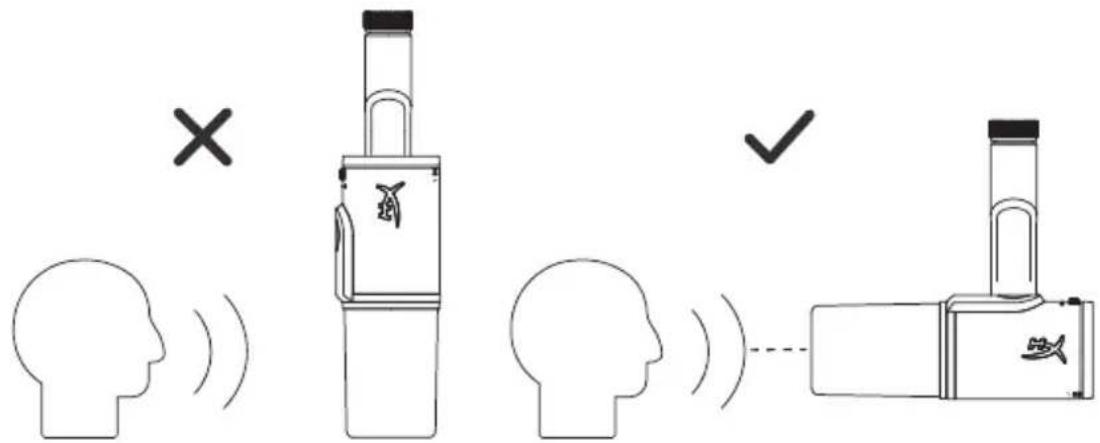 HYPERX FlipCast - Microphone Position - 2