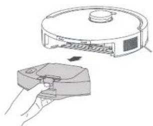 DREAME F20 Plus - 水拭き機能の使い方 - 1