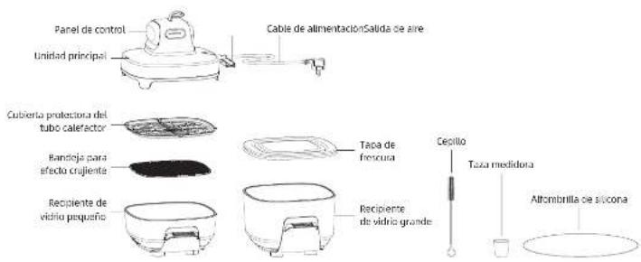 DREAME PT60 - ES Componentes del producto - 1