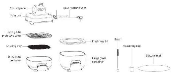 DREAME PT60 - EN Product Components - 1