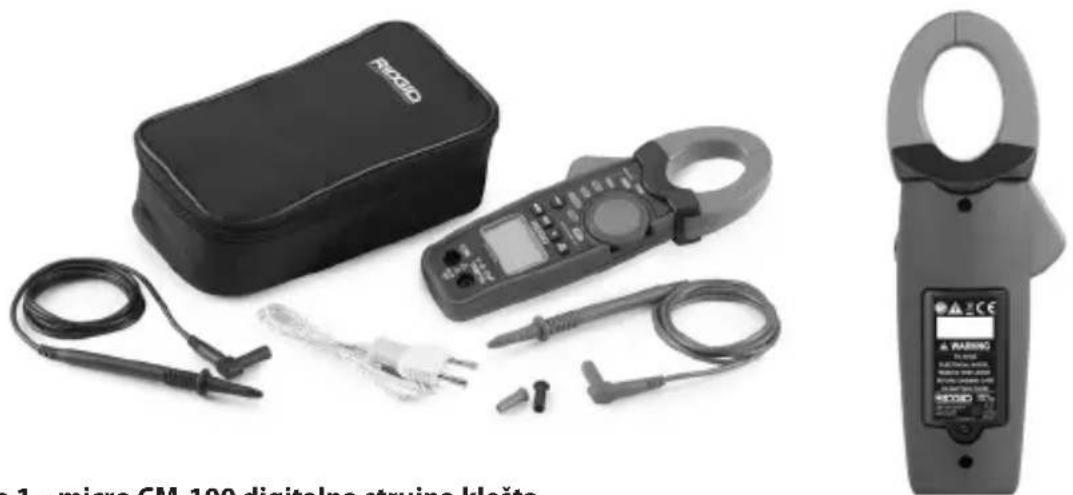 RIDGID Micro CM-100 - Standardna oprema - 1