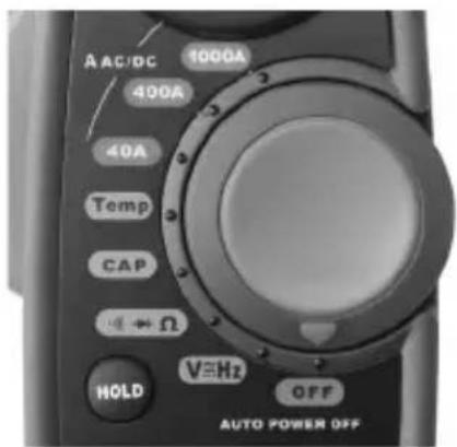 RIDGID Micro CM-100 - Funktionswählschalter - 1