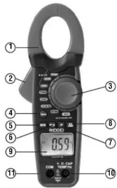 RIDGID Micro CM-100 - Controls - 1