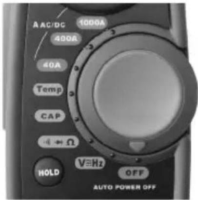 RIDGID Micro CM-100 - Otočný volič funkcí - 1