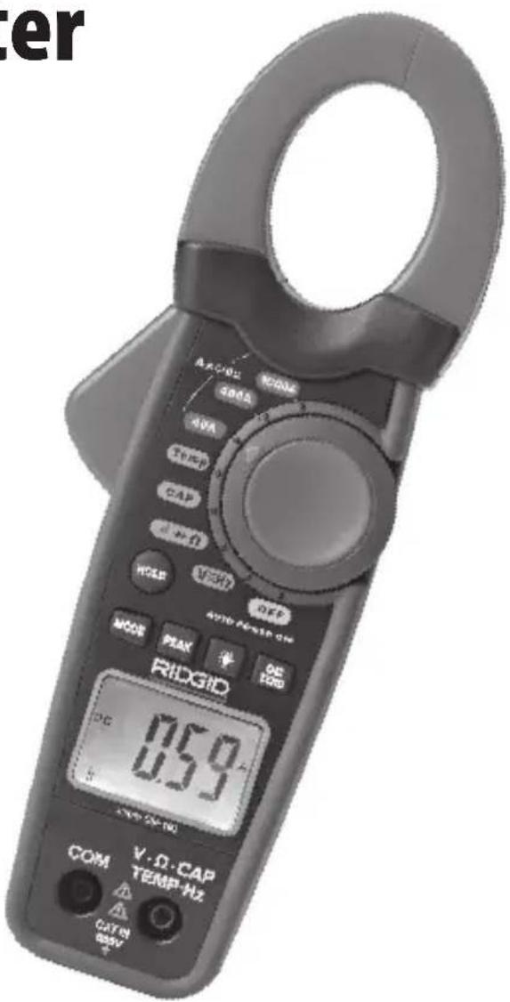 RIDGID Micro CM-100 - micro CM-100 Digitális lakatfogós multiméter - 1