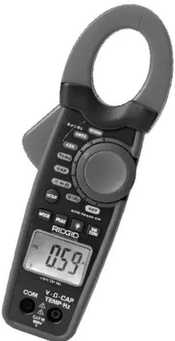 RIDGID Micro CM-100 - Cyfrowy miernik cęgowy micro CM-100 - 1