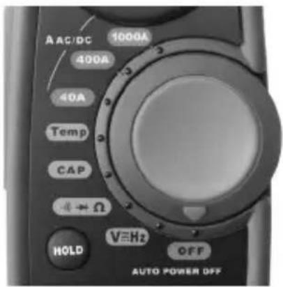RIDGID Micro CM-100 - Selectorul rotativ de functii - 1