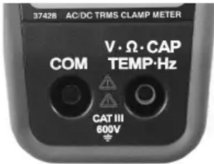 RIDGID Micro CM-100 - Input Terminals - 1