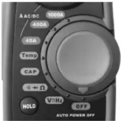 RIDGID Micro CM-100 - Περιστροφικός διακόπτης λειτουργιών - 1