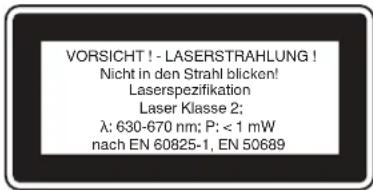 EINHELL TC-IT 550 - Sikkerhedsanvisninger for måleudstyr - 1