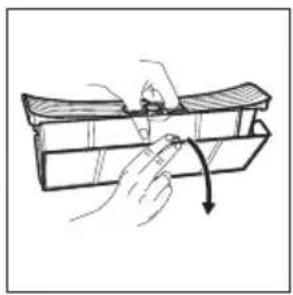 ARTHUR MARTIN AW6C4824CB - Cleaning the filter - 3