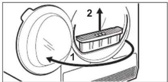 ARTHUR MARTIN AW6C4824CB - Cleaning the filter - 2