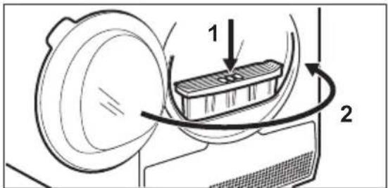 ARTHUR MARTIN AW6C4824CB - Cleaning the filter - 6