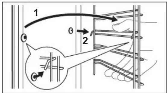 ARTHUR MARTIN AKG9241Z5X - Retrait des supports de grille - 3